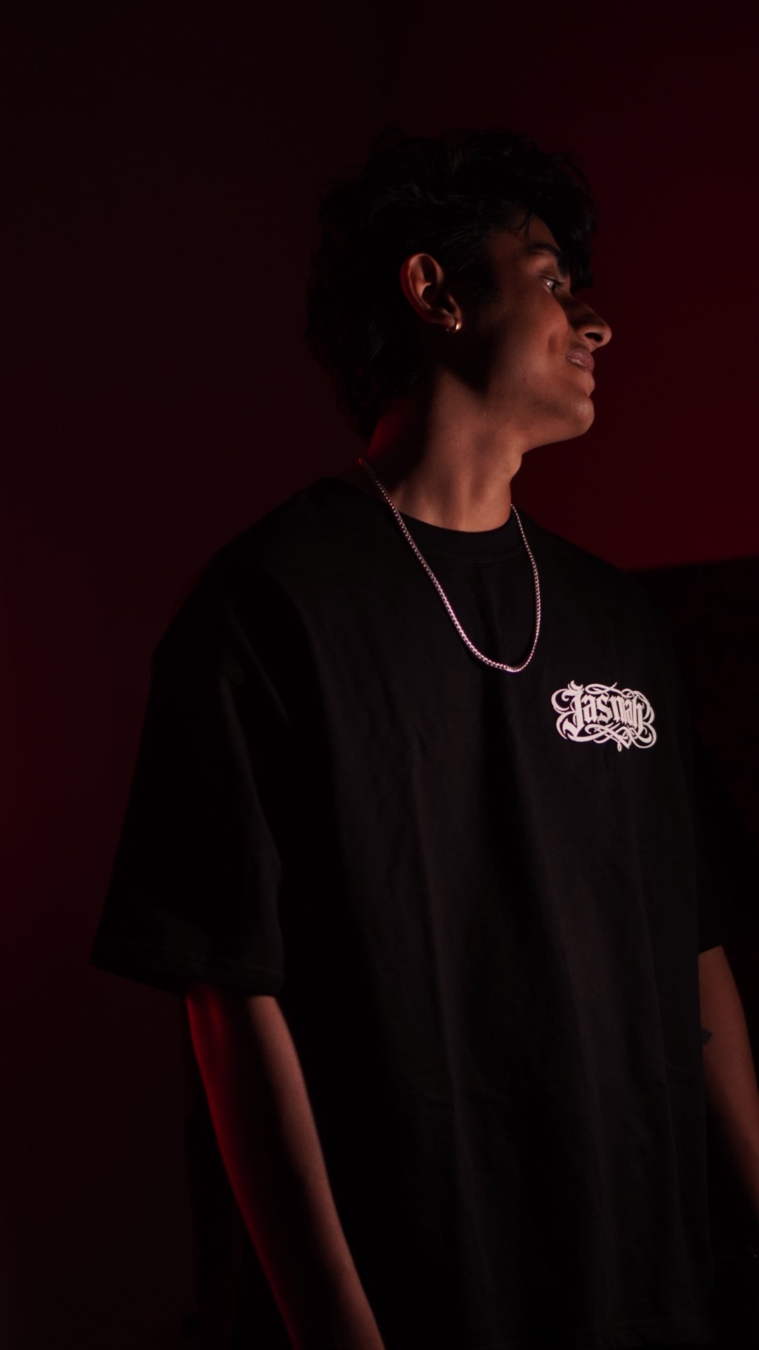 JASMAH Oversize Obsidian Tee